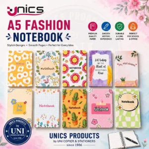 Unics A5 Fashion Notebook