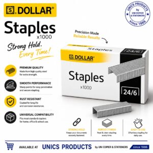Dollar Staples 24/6 – x1000
