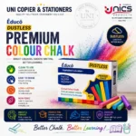 Educo Dustless Premium Color Chalk