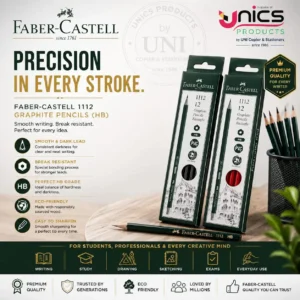 Faber Castell 1112 Graphite Pencil HB - Pack of 12