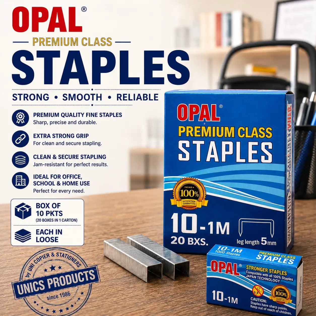 OPAL Premium Class Staples 10-1M