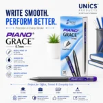 PIANO Grace 0.7mm Needle Point Pen - Pack of 10