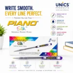 PIANO Silk Needle Point Pen - Pack of 10