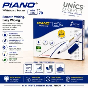 PIANO Whiteboard Marker Wipe Easy 70