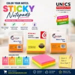 Sticky Colorful Notepads