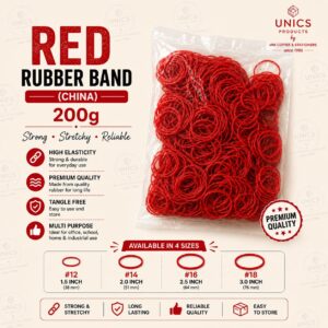Red Rubber Band (China) – 200g
