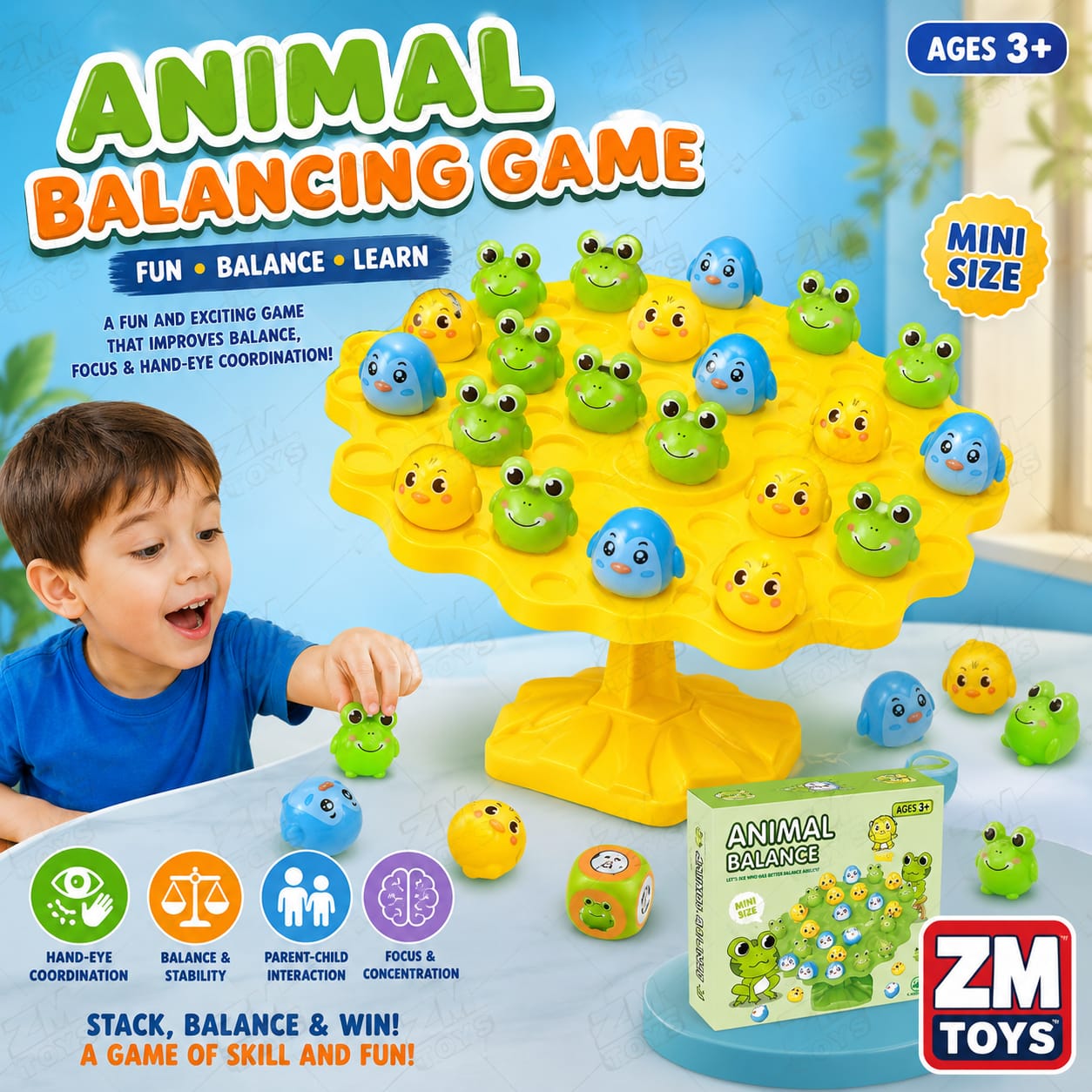 Animal Balancing Game