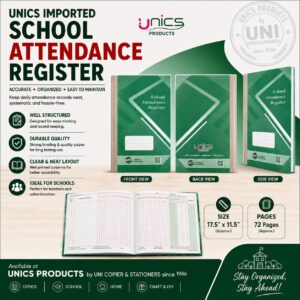 UNICS Imported School Attendance Register