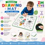 Reusable Drawing Mat for Kids