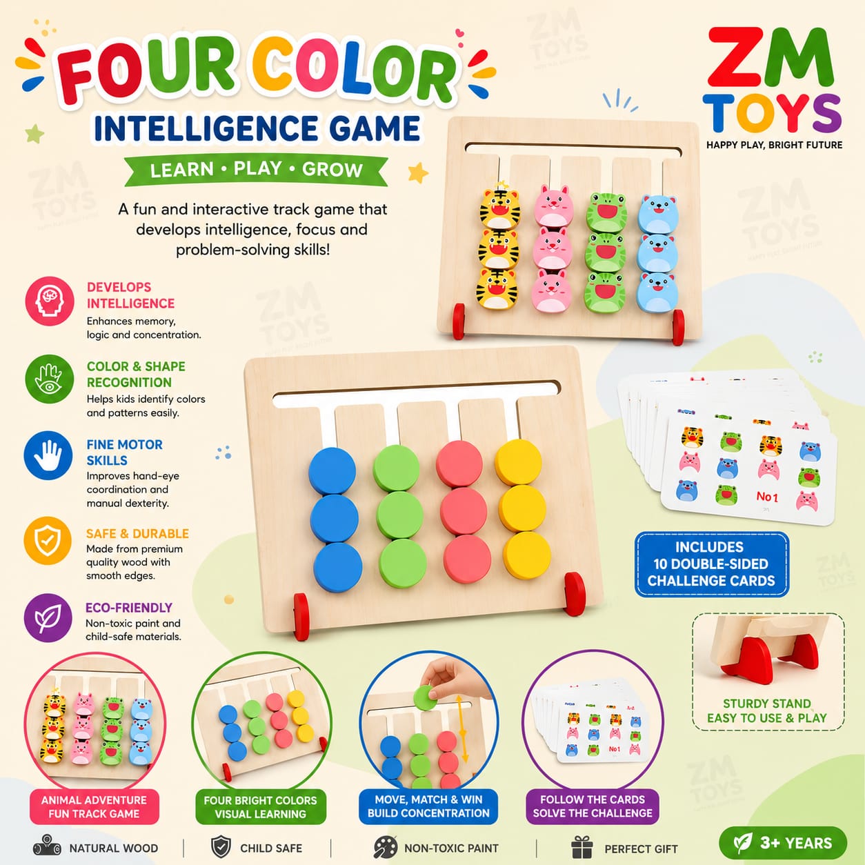 Four Color Intelligence Game