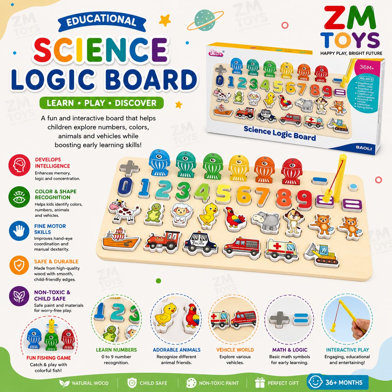 Science Logic Board – Educational Fun for Kids