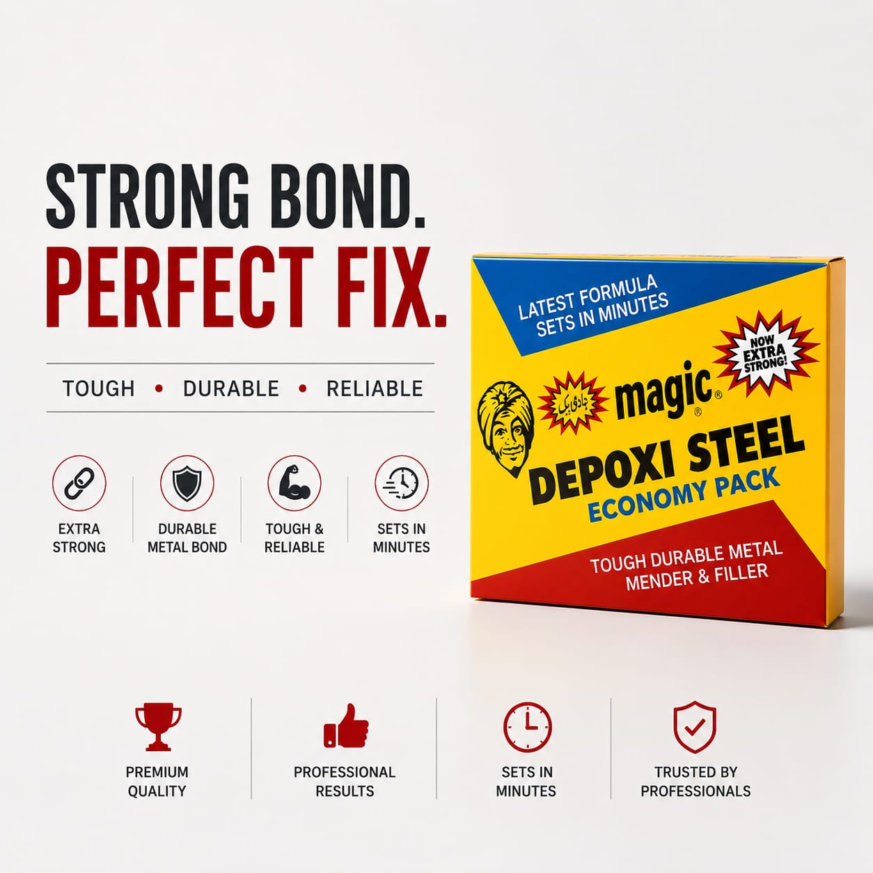 Magic Depoxi Steel Economy Pack