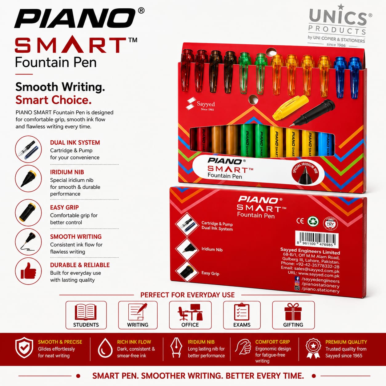 PIANO Smart Fountain Pen