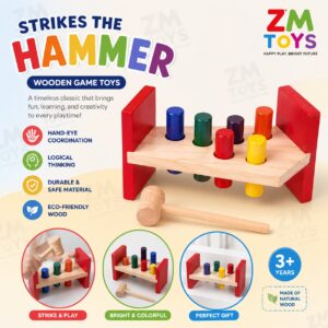 Strikes The Wooden Hammer Game Toys