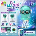 2 in 1 Magic Dancing Jellyfish With Light & Sound