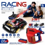 3-in-1 Racing RC Car with Controller Gun