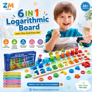 6 in 1 Logarithmic Board