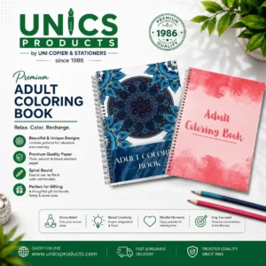 Premium Adult Coloring Book