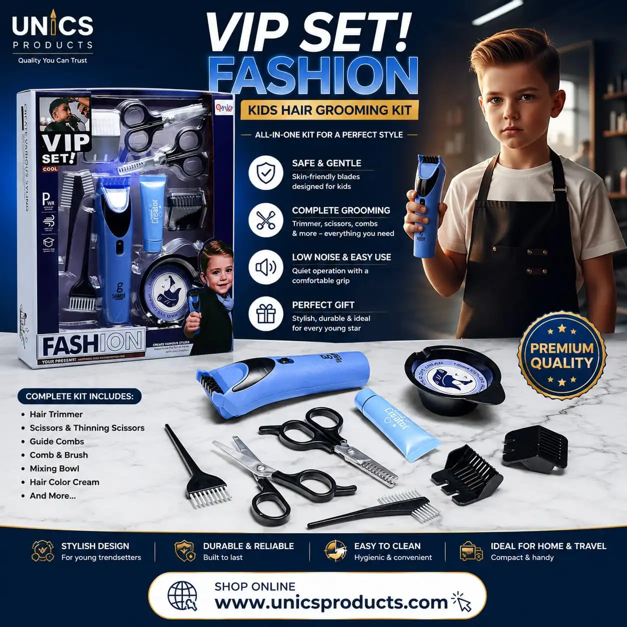 Boys VIP Saloon Set