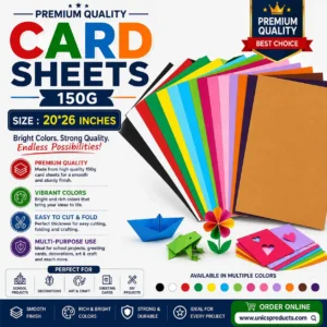 Card Sheets - 230G - Size: 20 × 26 Inches