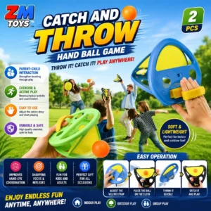 Catch and Throw Hand Ball Game (2 Pieces)