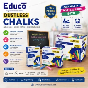 EDUCO Dustless Chalks