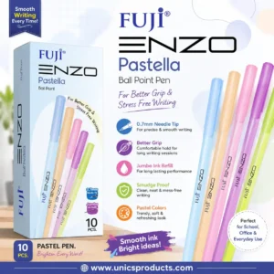 FUJI Enzo Pastella Ball Point Pen - Pack of 10
