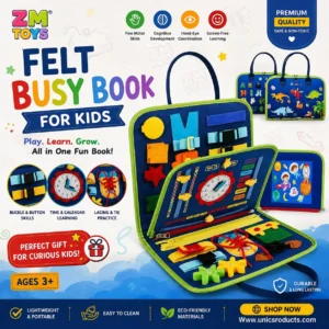 Felt Busy Book for Kids
