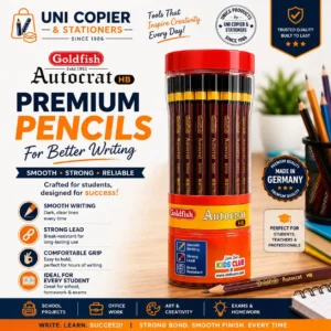 Goldfish Autocrat HB Pencils - 48-Piece Value Jar
