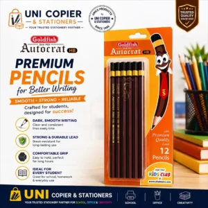 Goldfish Autocrat HB Pencils - Pack of 12