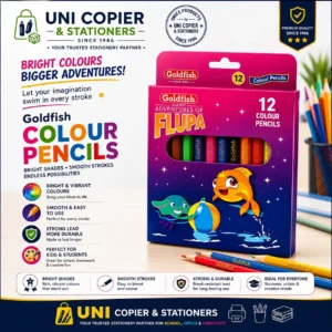 Goldfish Half Color Pencils - 12 Colors Pack