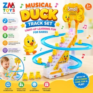 Musical Duck Track Set Toy for Babies
