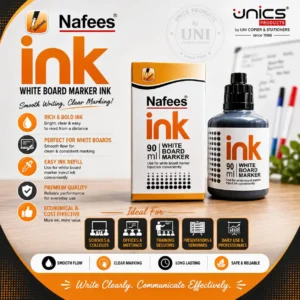 Nafees White Board Marker Ink – 90ml