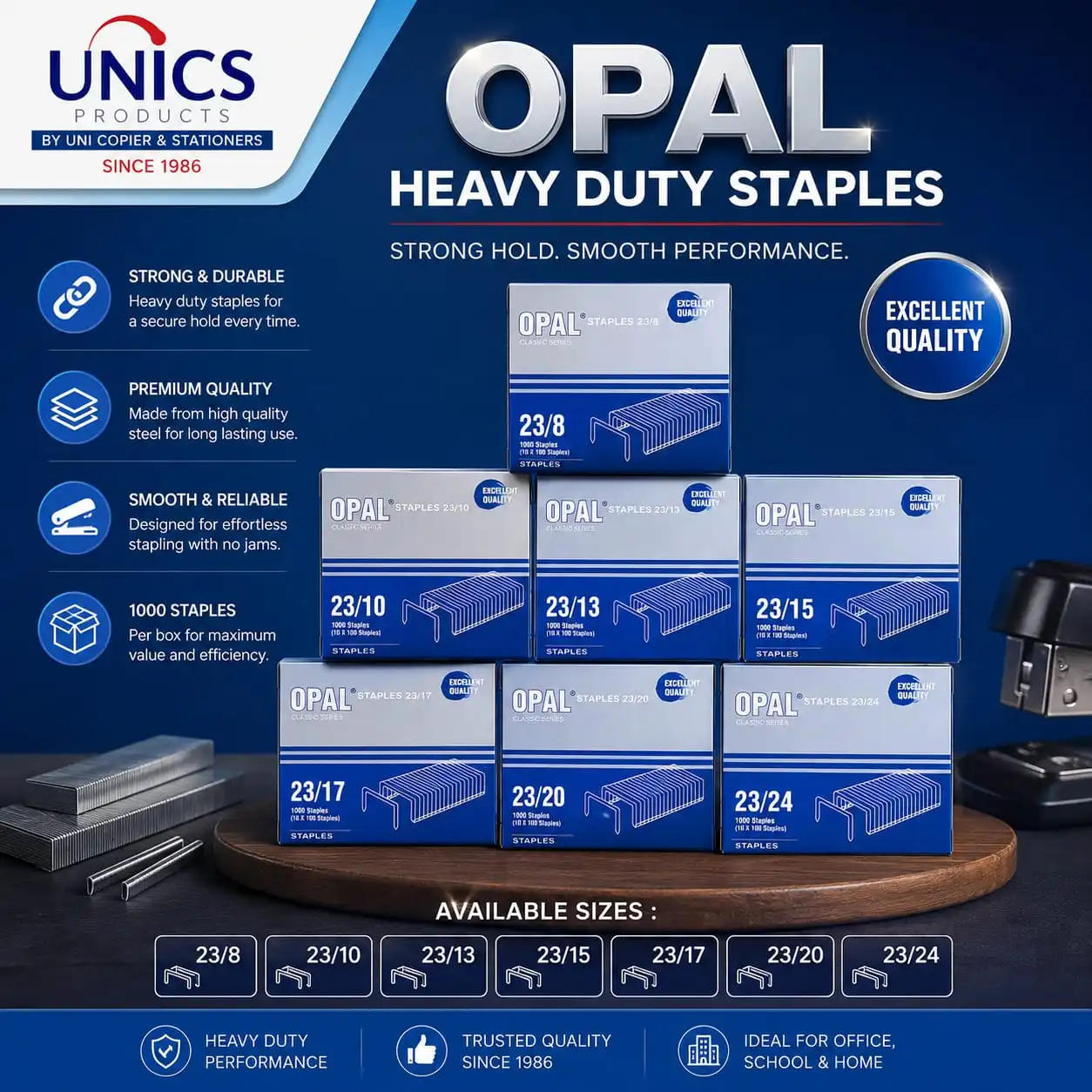 OPAL Heavy Duty Staples