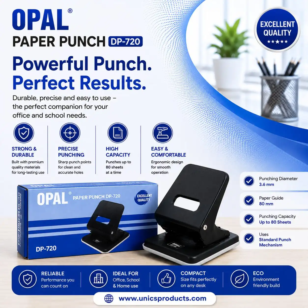 OPAL Paper Punch DP-720