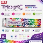 ORO Trispark HB Pencils - Pack of 12