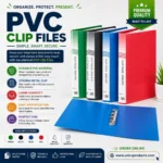 PVC Clip Files - Easy Document Storage & Access