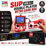 SUP 400 in 1 Double Player Retro Game Box