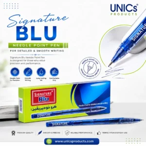 Signature Blu Needle Point Pen - Pack of 10