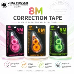 TOONYOS 8M Correction Tape- 1PC