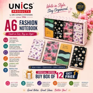 UNICS A6 Fashion Notebook