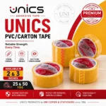 UNICS PVC/CARTON Tape