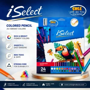 iSelect 24 Colored Pencils - Perfect For Students