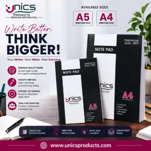 UNICS Premium Writing Pad