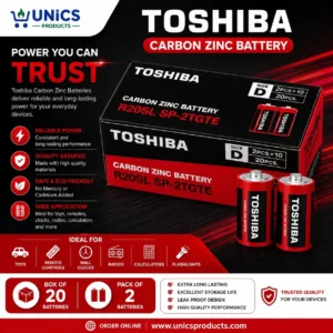 TOSHIBA Carbon Zinc Battery - Size D