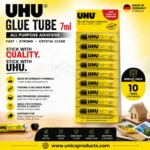 UHU Glue Tube 7ml - Pack of 10
