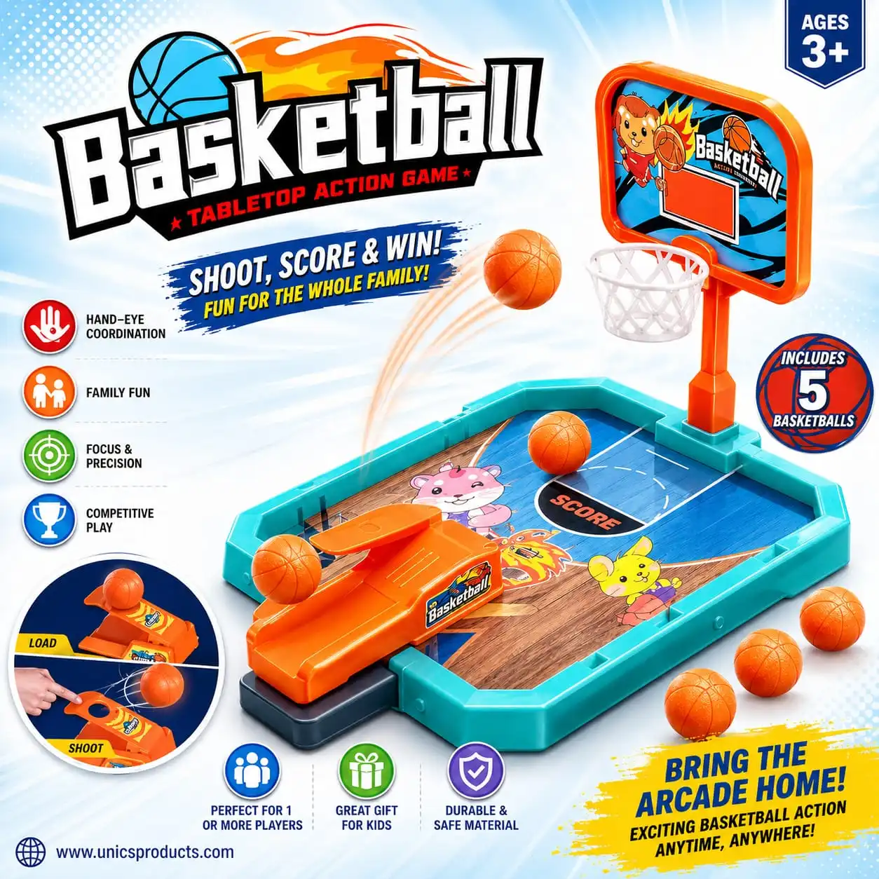 BasketBall Game - Fun For Kids