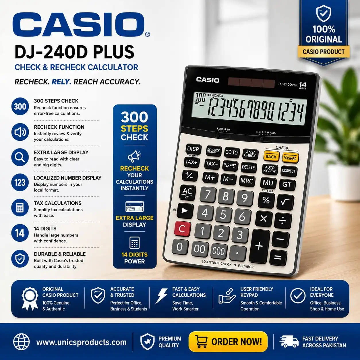 CASIO DJ-240D Plus Original