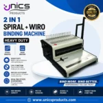 Heavy Duty 2 in 1 Spiral + Wiro Binding Machine