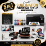 5 in 1 Sublimation Printing Setup